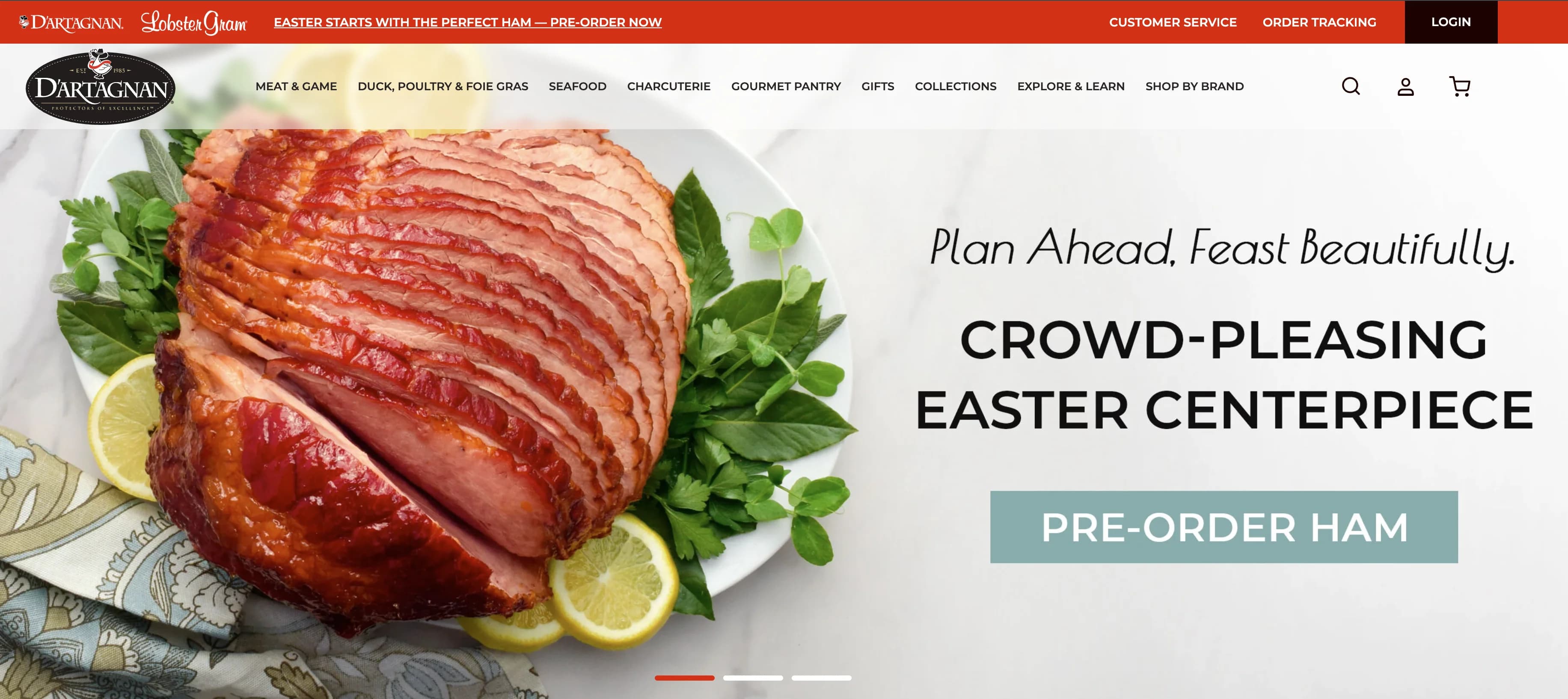 D'Artagnan Food E-Commerce