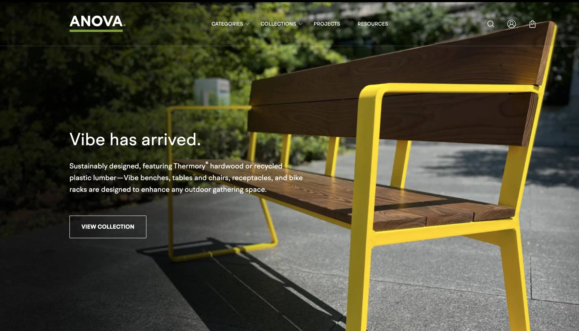 Anova Furnishings - Furniture E-Commerce